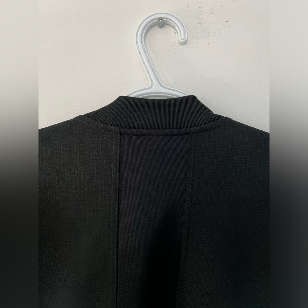 Adidas men's athletic sports 3 stripes track jacket black - Picture 4 of 5